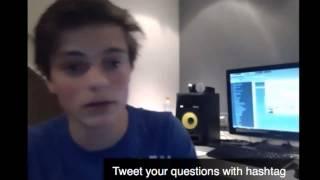 Martin Garrix talking about my FL Studio remake of Torrent