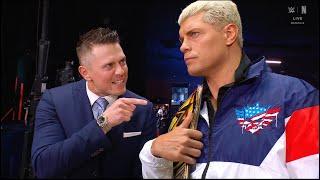 The Miz confronts Cody Rhodes | WWE SmackDown 2/7/2025