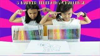TELEPATHY 3 MARKER CHALLENGE!!!