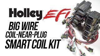 Holley EFI Big Wire Coil-Near-Plug Smart Coil Kit