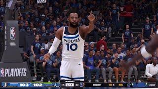 NBA 2K24 WCF Mode | TIMBERWOLVES vs MAVERICKS FULL GAME 5 | Ultra PS5 Gameplay 4th QTR