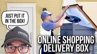 Buliding a Parcel Box // How to Receive a Package Without Touching It // Pandemic Box