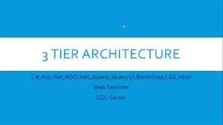 Asp Net RealTime Project Tutorials | Asp.Net 3 Tier Architecture Part3