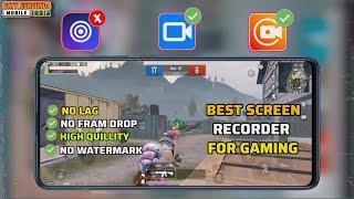 Best Screen Recorder For Bgmi low & device | Best screen recorder for gaming no lag | PUBG MOBILE