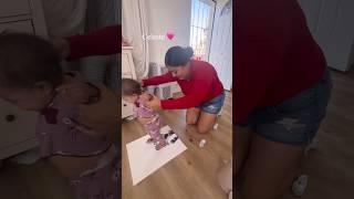 Alana should have been taking her first steps too ️