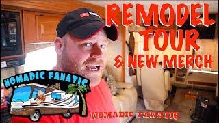 Full Tour After Remodel Class A RV & Mystery Box