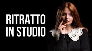 Sessione di RITRATTO IN STUDIO con il FLASH: preparazione del set, scatto e post produzione! 