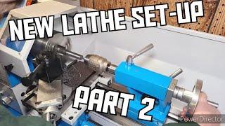 New Precision Matthews Lathe Set-Up: Part 2