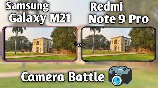 Samsung Galaxy M21 vs Redmi Note 9 Pro Camera Test Comparison