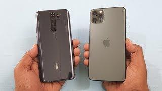 Redmi Note 8 Pro vs iPhone 11 Pro Max SPEED TEST