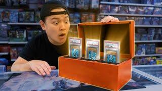 THE $200,000 YU-GI-OH! COLLECTION BOX (Most Expensive Cards, PSA 10s, 1st Edition LOB Blue-Eyes)