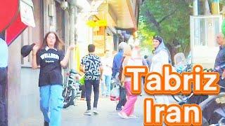 Night Walking Tour in Tabriz, East Azerbaijan, Iran