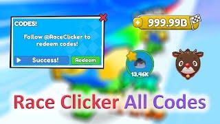 Race Clicker All Codes! Try Now!