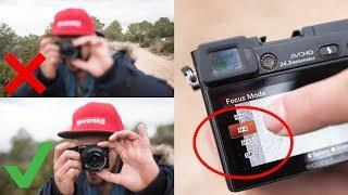 Different FOCUS MODES explained  Photography Beginner Tutorial