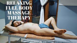 VERY RELAXING TURKISH FULL BODY ASMR MASSAGE - CHEST,LEG,BACK,FOOT,HAND,ARM MASSAGE #asmr #relaxing