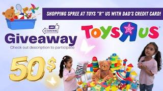 Shopping Spree at Toys "R" Us with Dad's Credit Card! 