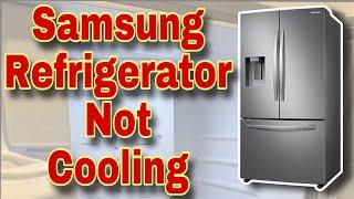 How to Fix Samsung French Door Refrigerator NOT COOLING | Has Rattling Noise | Model RF27T5201SR/AA