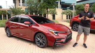 Is the NEW 2023 Toyota Corolla AWD a better sedan than a Honda Civic?