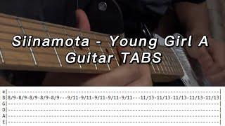 Siinamota - Young Girl A (guitar cover w/ TABS)