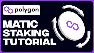 How To Use Polygon MATIC Staking. Crypto Staking (2023)