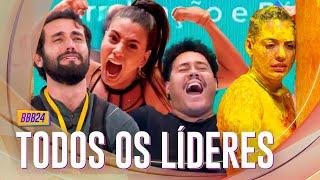 TODOS OS LÍDERES DO BBB 24: LUCAS BUDA, BEATRIZ, MATTEUS, FERNANDA E MAIS!  | BBB 24