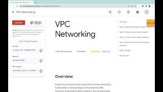 VPC Networking || #qwiklabs || #coursera