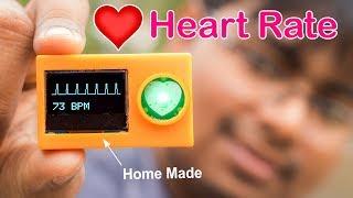 How to make a Heart Rate Detector at Home - Under $10