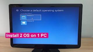 How to install Windows 11 alongside Windows 10 on same PC