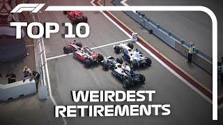 Top 10 Weirdest Race Retirements in F1
