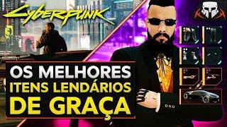 Os melhores e mais estilosos ITENS LENDÁRIOS DE GRAÇA – Cyberpunk 2077 (Anterior ao Patch 1.2)