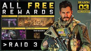 The 8+ NEW FREE REWARDS in Raid Episode 3 & How to Get Them (All Veteran/Normal Unlocks - Season 3)