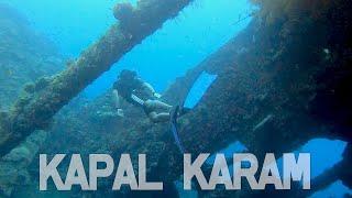 Suasana Kapal Karam Amerika di Tulamben Bali #3