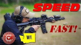 Speed Shooting with Milspec Mojo (Fast Pistol & AR Rifle PewPew) | Shelton, WA