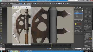 Modeling simple axe 3ds max beginner tutorial pt 2