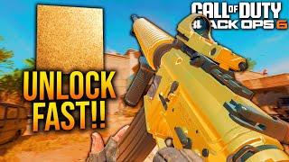 Black Ops 6: UNLOCK GOLD CAMO FAST! Best Ways To EASILY UNLOCK GOLD CAMO! (BO6 Camo Guide)