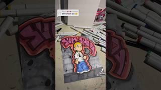 DRAWING EMINEM INTO A CARTOON CHARACTER!!! #eminem #art #drawing #cartooncharacter #viral