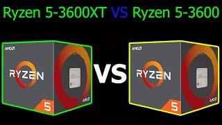 Ryzen 5-3600XT VS Ryzen 5-3600   || 1080p, Ultra Setting  Gaming Benchmarks