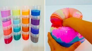 MIXING ALL MY SLIMES!! SLIME SMOOTHIE - Vak Vak TV