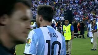 Lionel Messi emotional after heartbreaking loss in Copa America final | FOX SOCCER