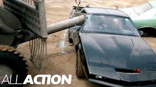 KITT Gets DESTROYED By The Juggernaut | Knight Rider | All Action