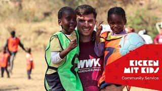 #FCAinMpumalanga | Kicken mit Kids | Community Service im Trainingslager