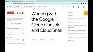 Working with the Google Cloud Console and Cloud Shell || #qwiklabs || #coursera
