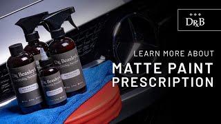 Dr. Beasley's Matte Paint Prescription | Product Overview