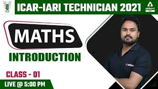 ICAR IARI Technician Recruitment 2021 Classes | Maths | Introduction #1