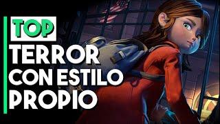 10 VIDEOJUEGOS de TERROR INDIE con ESTILOS DE ARTE muy LLAMATIVOS