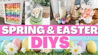 *NEW* Spring & Easter DIY Decor Ideas!   Decorating ideas on the cheap!  Dollar Tree DIYS