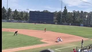 Ariston Veasey back-pick at Area Code Underclass Game for the Washington Nationals by Brandon Veasey