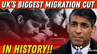 UK Government's Biggest Migration Cut in History ~ Latest UK Immigration News 2024