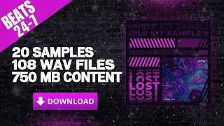 Royalty Free Trap Samples - "Lost" (Melody Trap Loop Kit 2022) Trapsoul Sample Pack