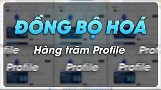 ĐỒNG BỘ HOÁ HÀNG TRĂM PROFILE VỚI TÍNH NĂNG SYNC ACTION CỦA GENLOGIN